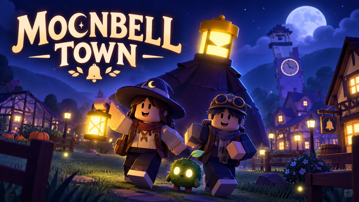 Moonbell Town key art
